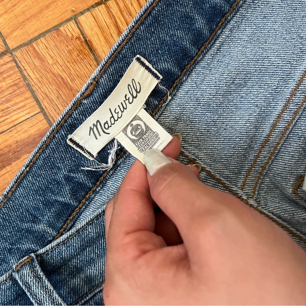Madewell Blue Jeans Classic Indigo Denim